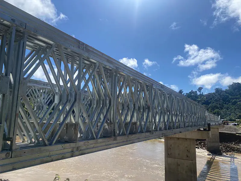 108-Meter Bailey Bridge Project sa Malaysia