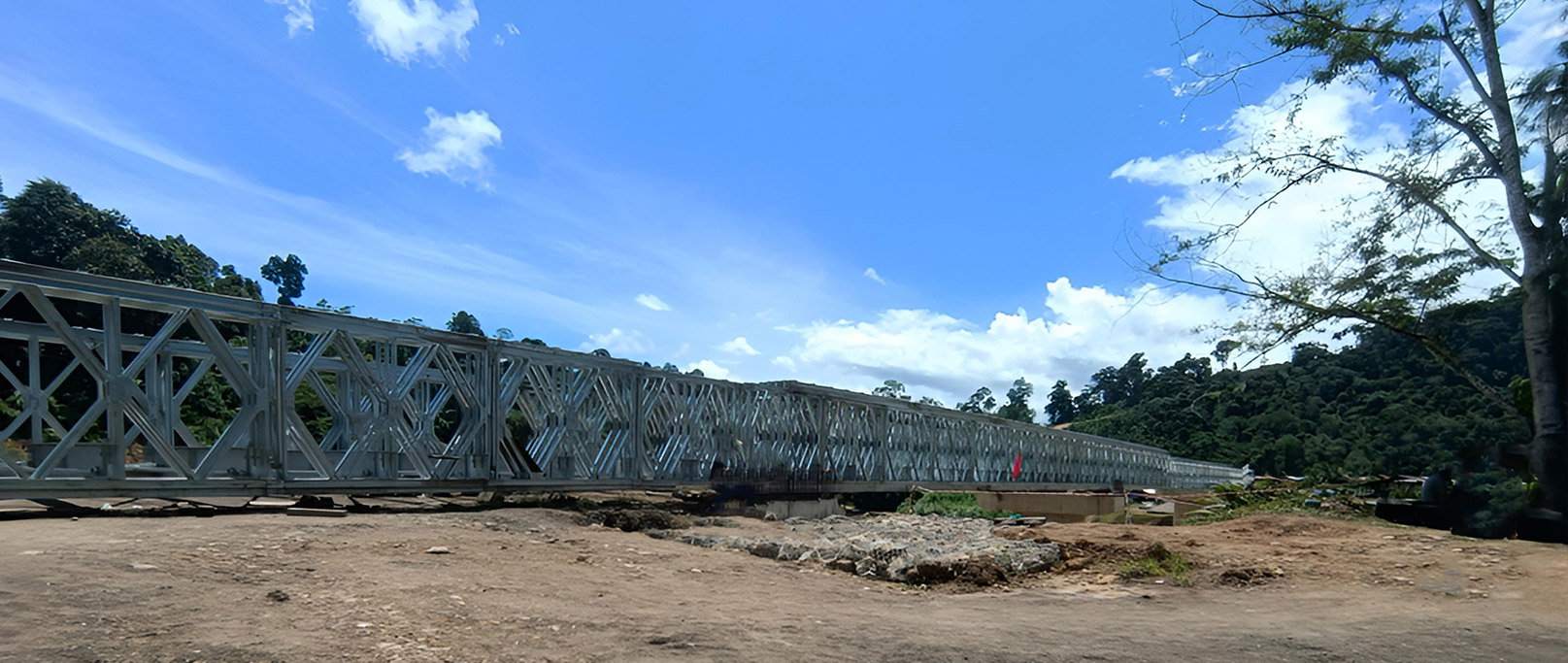 108-Meter Bailey Bridge Project sa Malaysia