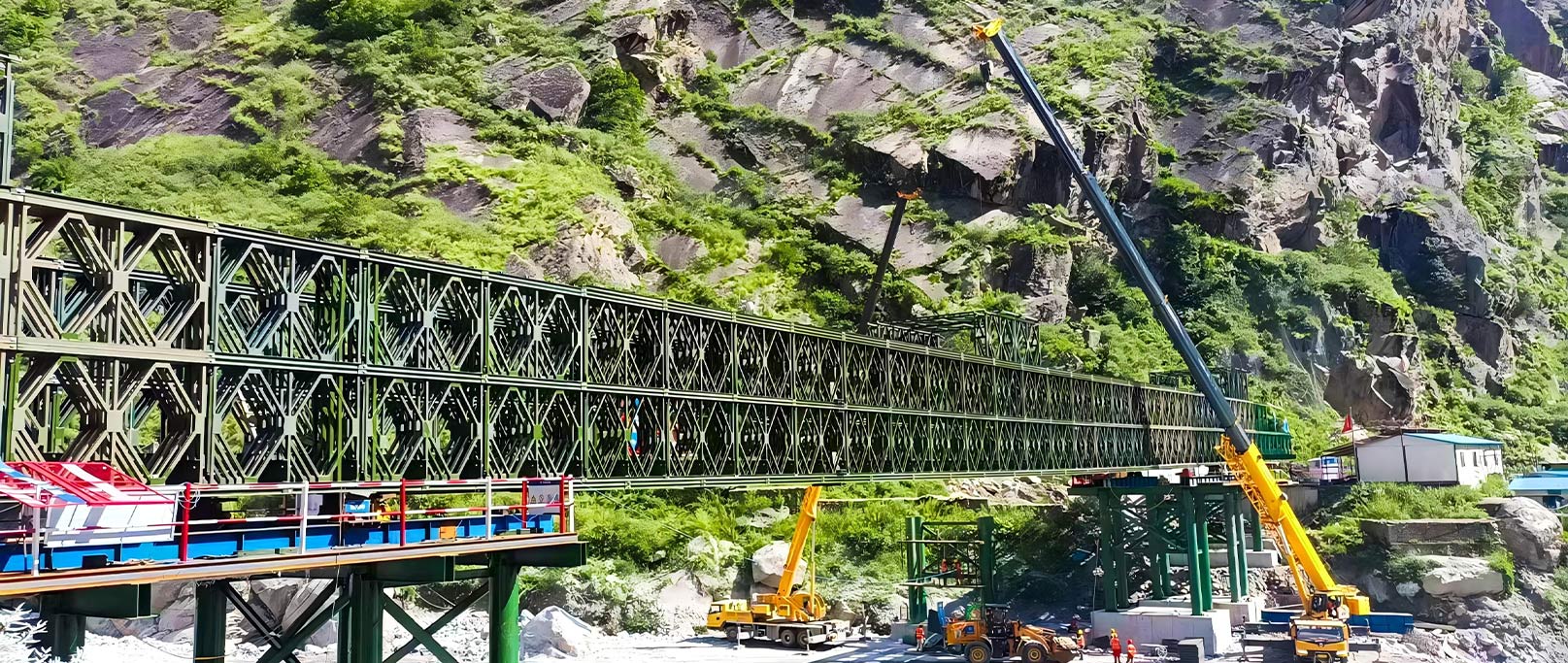 Jilong Port Lifeline Bridge sa Nepal