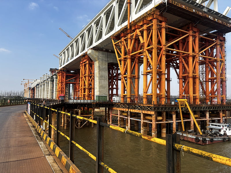 Malaking Span Heavy Load Construction Platforms para sa Mga Tulay